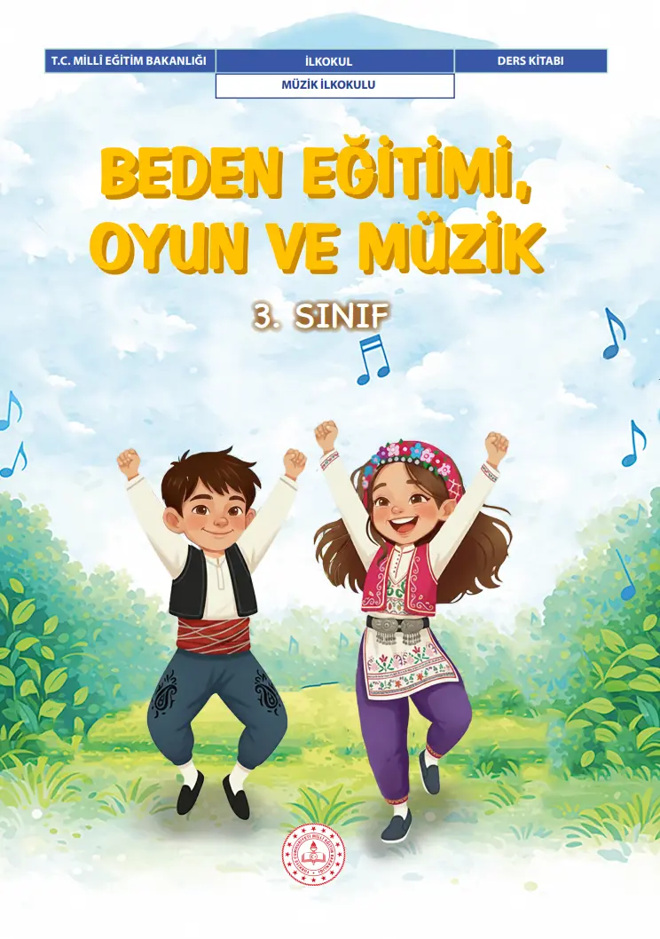 Beden Eğitimi, Oyun Ve Müzik 3.Sınıf Ders Kitabı