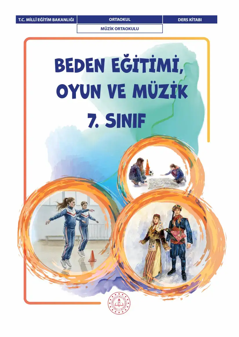 Beden Eğitimi, Oyun ve Müzik 7.Sınıf Ders Kitabı