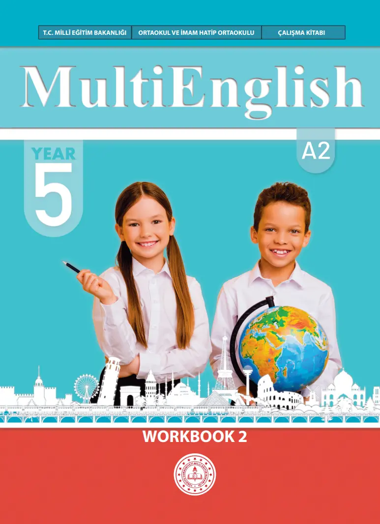 Çoklu Yabancı Dil Eğitim Modeli İngilizce Dersi 5.Sınıf Çalışma Kitabı (2.Kitap)