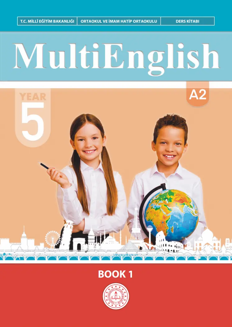 Çoklu Yabancı Dil Eğitim Modeli İngilizce Dersi 5.Sınıf Ders Kitabı (1.Kitap) 