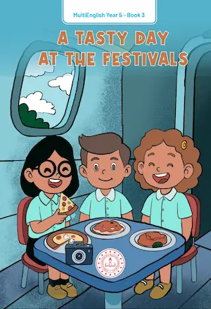 Çoklu Yabancı Dil İngilizce 5.Sınıf Hikaye Kitabı-3 (A Tasty Day At The Festivals)