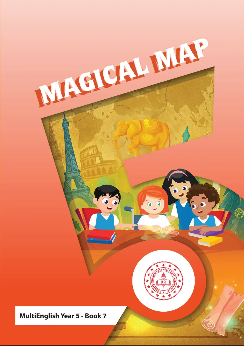 Çoklu Yabancı Dil İngilizce 5.Sınıf Hikaye Kitabı-7 (Magical Map)