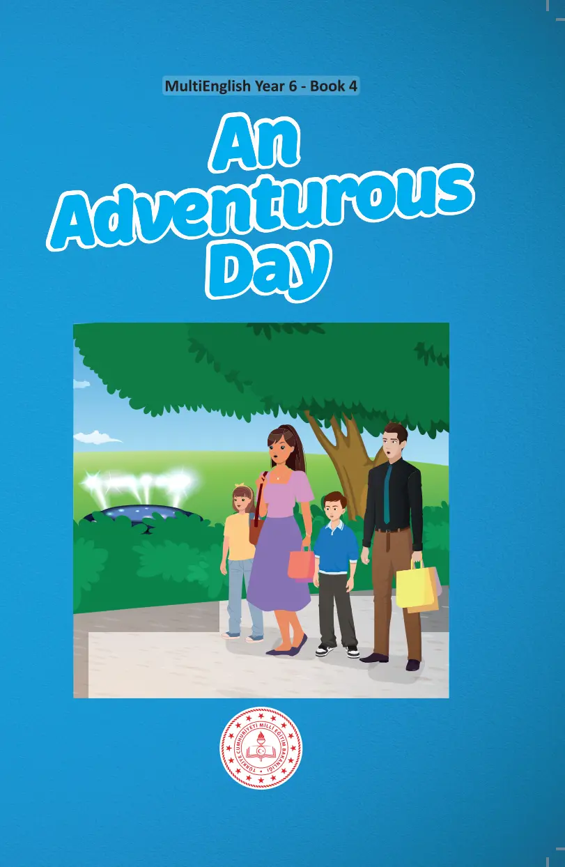 Çoklu Yabancı Dil İngilizce 6.Sınıf Hikaye Kitabı-4 (An Adventurous Day)