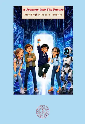 Çoklu Yabancı Dil İngilizce 8.Sınıf Hikaye Kitabı-4 (A Journey Into The Future)