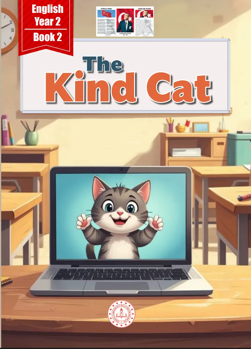 İngilizce Dersi 2.Sınıf Hikaye Kitabı-2 (The Kind Cat)