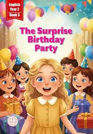 İngilizce Dersi 2.Sınıf Hikaye Kitabı-3 (The Surprise Birthday Party)
