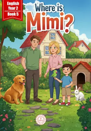 İngilizce Dersi 2.Sınıf Hikaye Kitabı-5 (Where is Mimi?)
