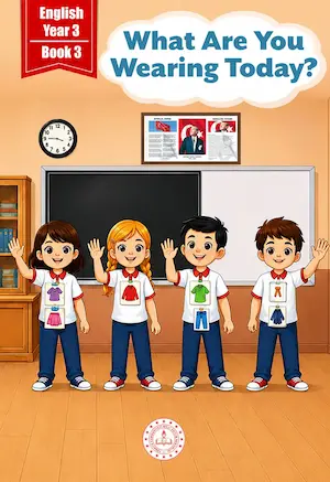 İngilizce Dersi 3.Sınıf Hikaye Kitabı-3 (What Are You Wearing Today?)