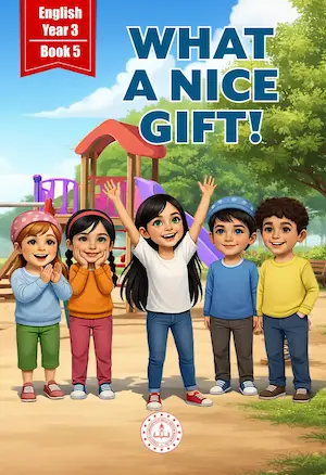 İngilizce Dersi 3.Sınıf Hikaye Kitabı-5 (WHAT A NICE GIFT!)