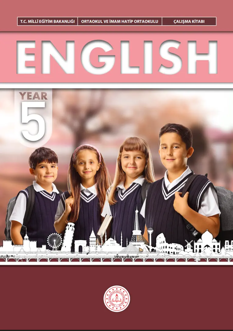 İngilizce Dersi 5.Sınıf Çalışma Kitabı