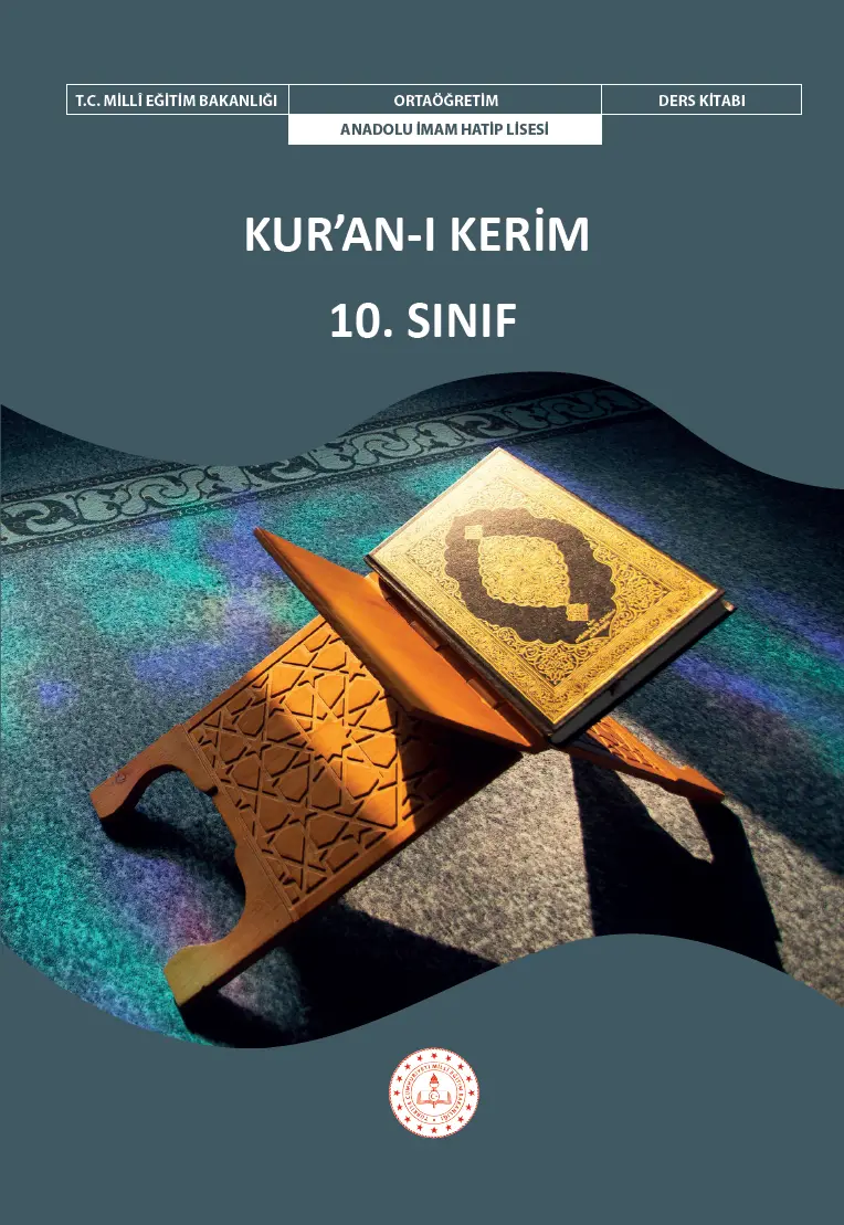 Kur'an-ı Kerim 10.Sınıf Ders Kitabı