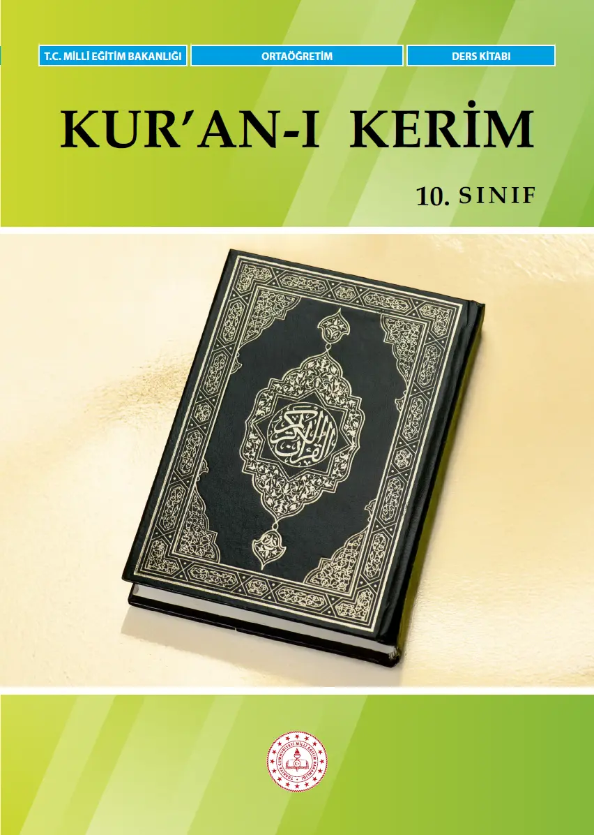 Kur'an-ı Kerim 10.Sınıf Ders Kitabı