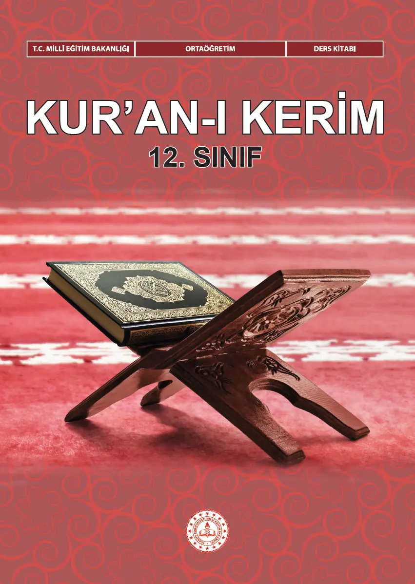 Kur'an-ı Kerim 12.Sınıf Ders Kitabı
