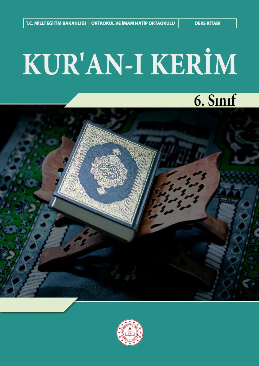 Kur'an-ı Kerim 6.Sınıf Ders Kitabı