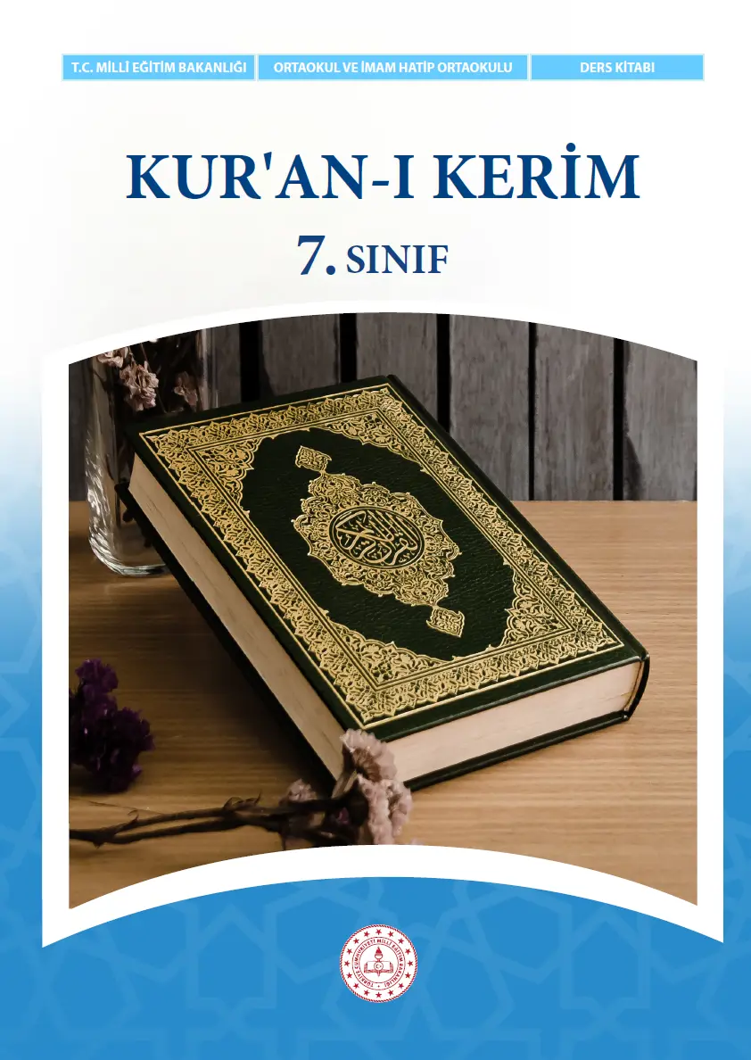 7. Sınıf Kur’an-ı Kerim Ders Kitabı kitap kapağı