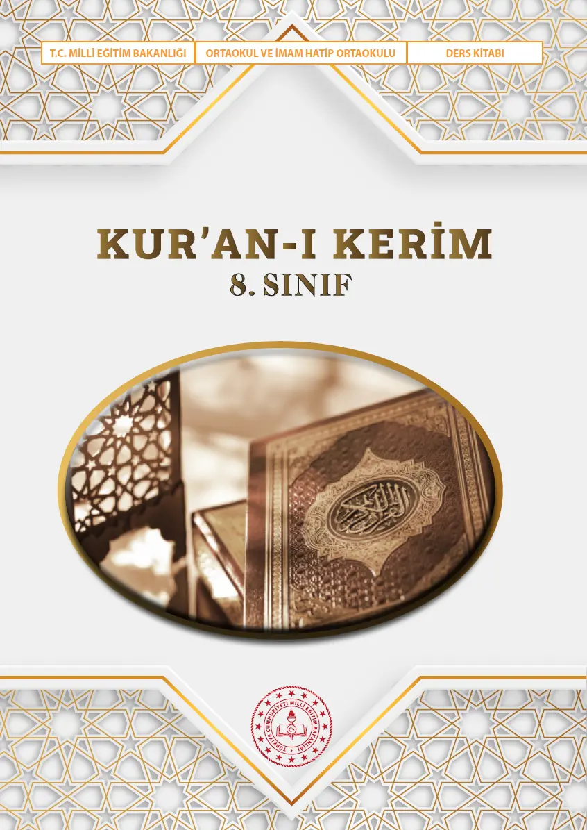 Kur'an-ı Kerim 8.Sınıf Ders Kitabı