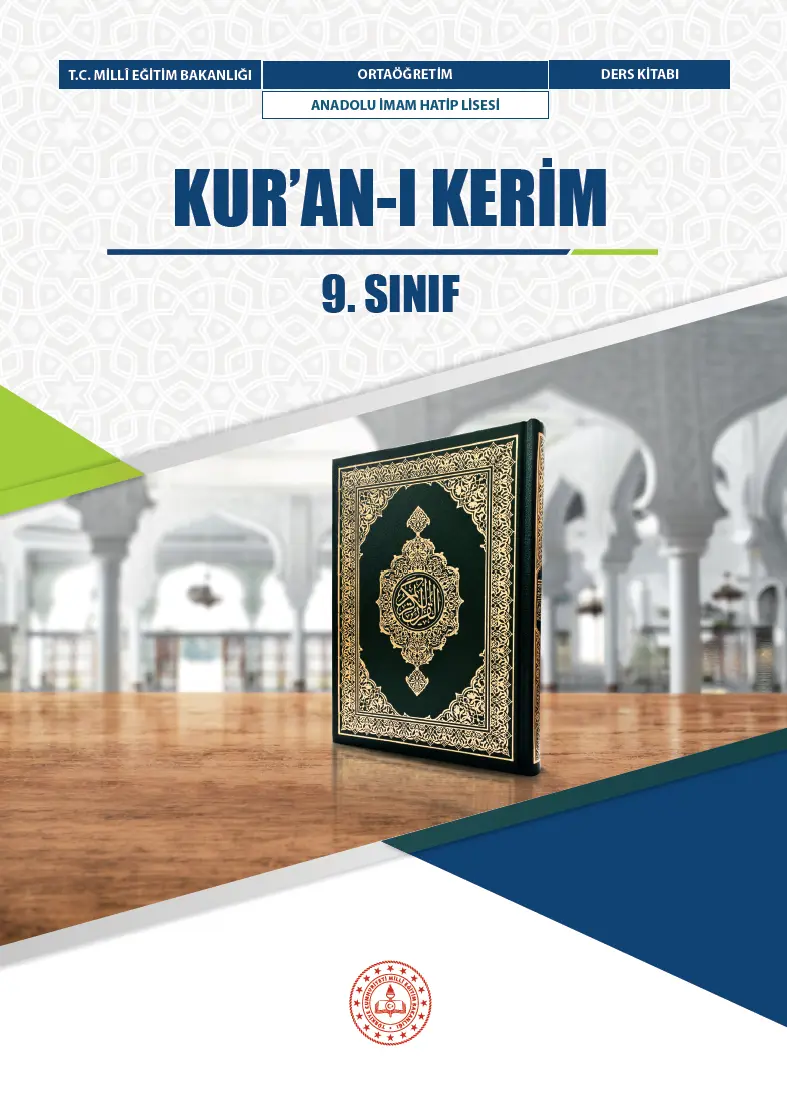 Kur'an-ı Kerim 9.Sınıf Ders Kitabı