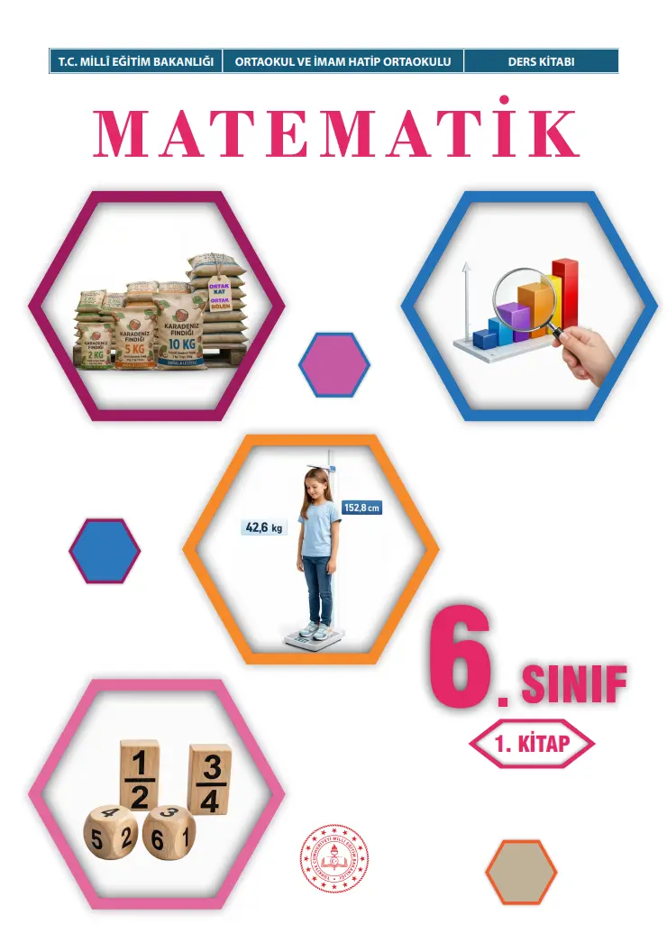 Matematik 6.Sınıf Ders Kitabı (1.Kitap)