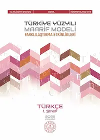 TÜRKÇE 1.SINIF FARKLILAŞTIRMA ETKİNLİKLERİ ÖĞRETMEN KILAVUZ KİTABI