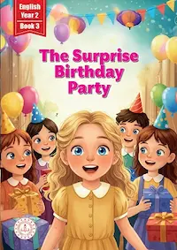 İngilizce 2.Sınıf Hikaye Kitabı-3 (The Surprise Birthday Party)