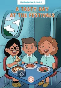 Çoklu Yabancı Dil İngilizce 5.Sınıf Hikaye Kitabı-3 (A Tasty Day At The Festivals)