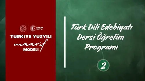 Türk Dili ve Edebiyatı Dersi Öğretim Programı