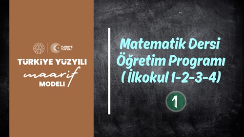 Matematik Dersi (1,2,3 ve 4.Sınıflar) Öğretim Programı