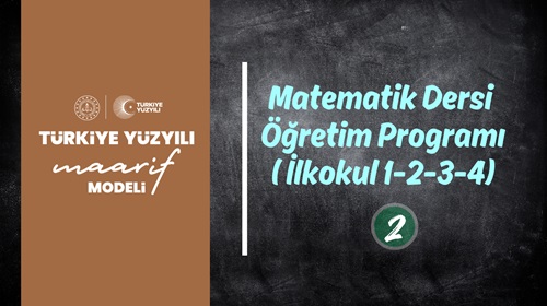 Matematik Dersi (1,2,3 ve 4.Sınıflar) Öğretim Programı